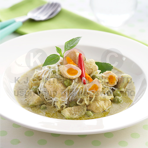 Thai Green Curry with Kelp Noodles